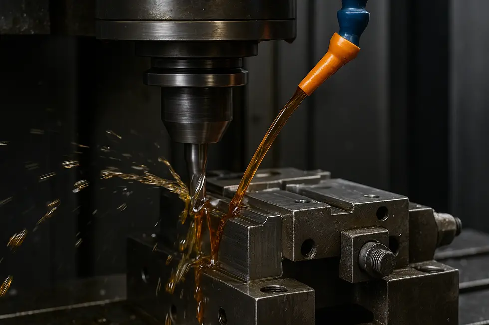 Lubrication enhances CNC machine precision by reducing friction and ensuring smooth operation.