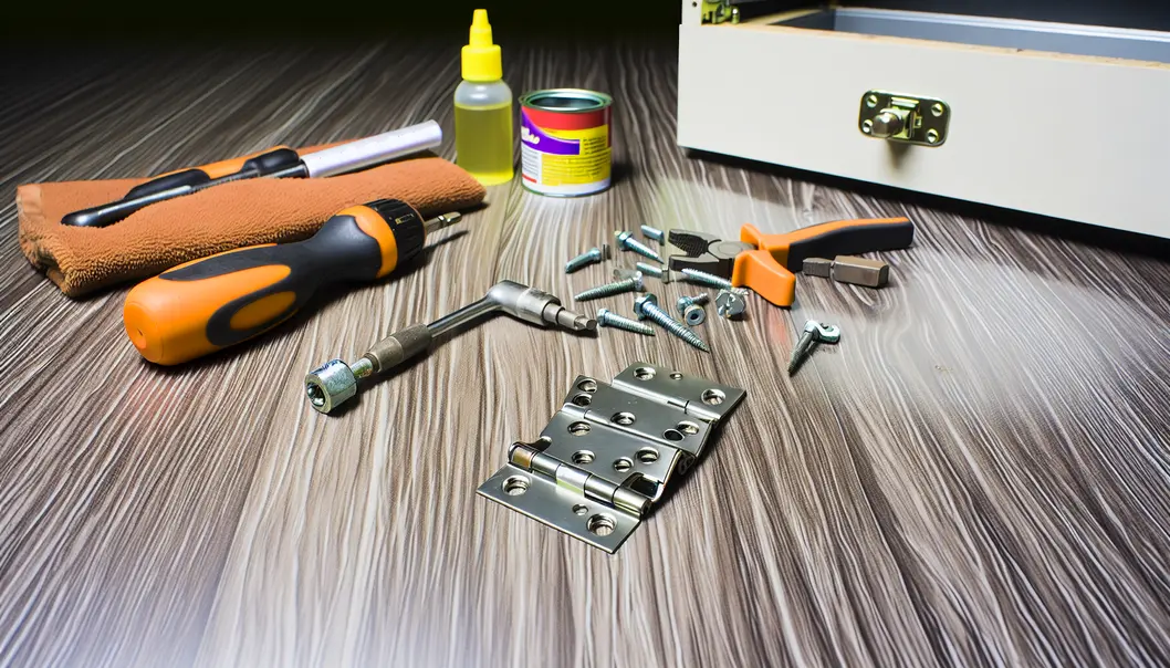 A variety of cabinet hinges showcasing different types and finishes.