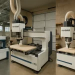 Diverse settings with the Morbidelli N50, showing its adaptability from business to home and hobbyist environments.